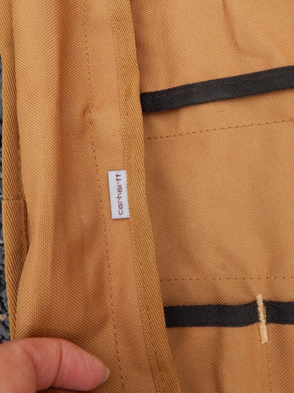 Carhartt 21 Pocket Utility Tool Roll Brown Very Cool - Picture 3 of 3